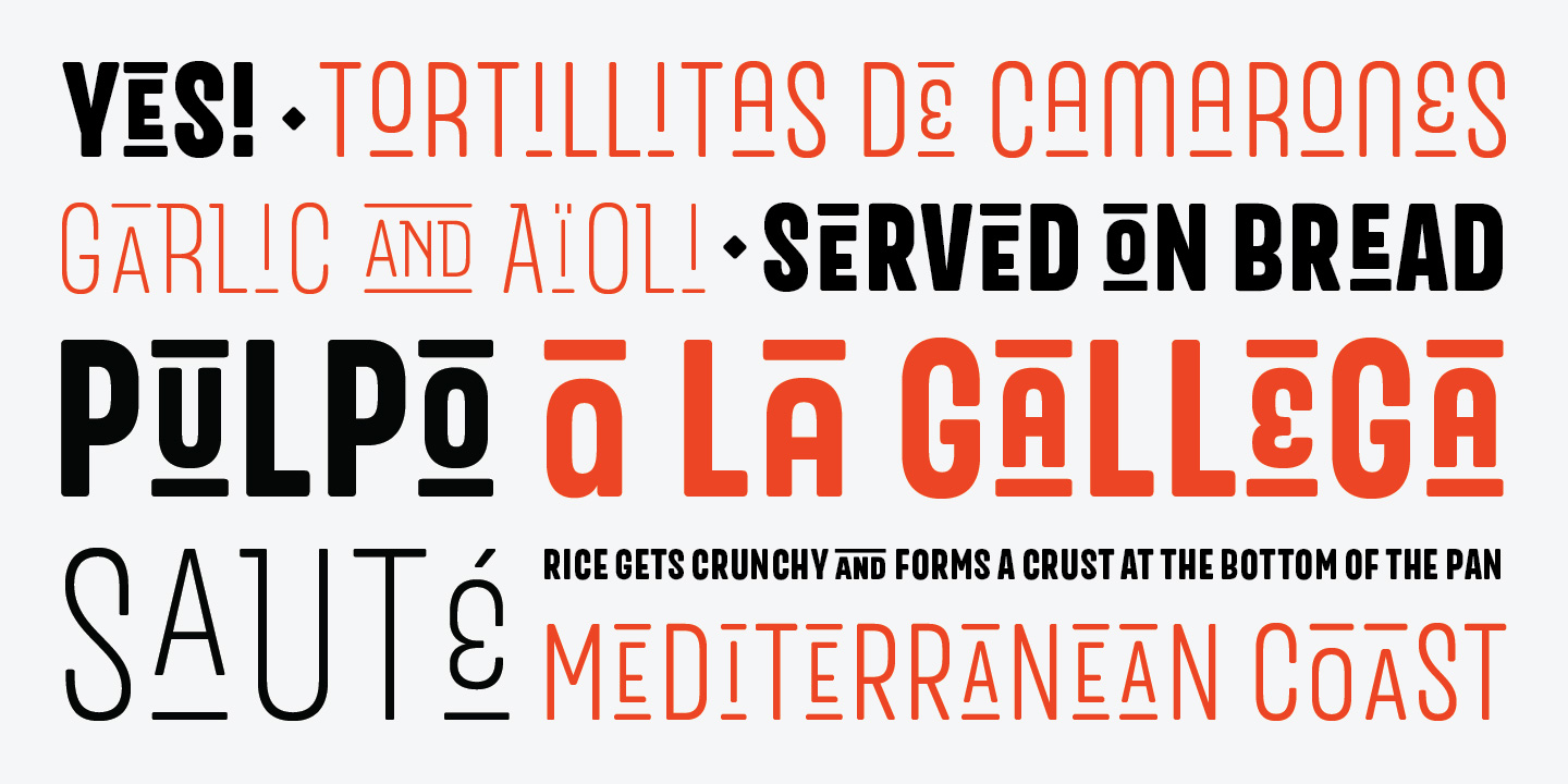 Merlod Norme Bold Font preview